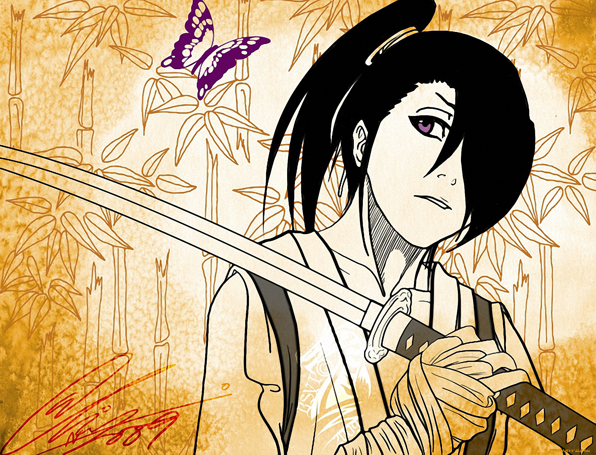 , bleach, kuchiki, byakuya